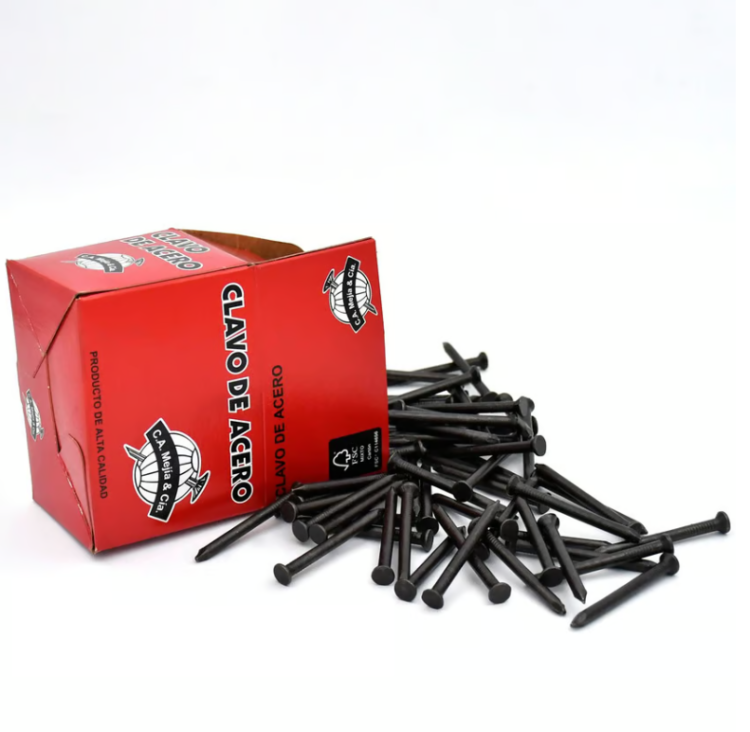 Clavo Acero Concreto 3 500g
