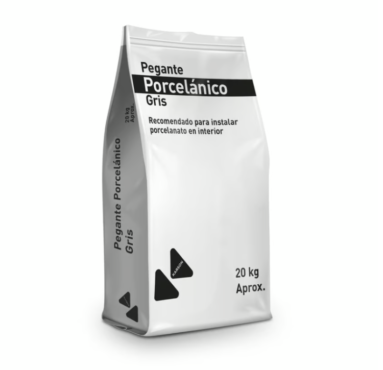 Pegante Karson Porcelanico Gris 20 Kg