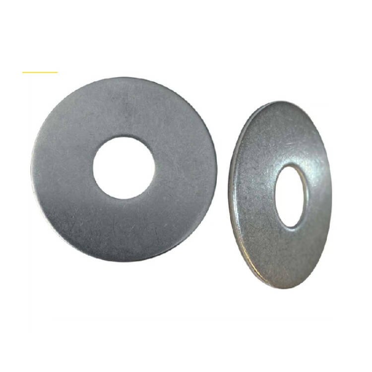 Arandela Plana Ancha Zincado 1/4" X 1" (2U)